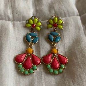 Multi-colored Dangle Earrings